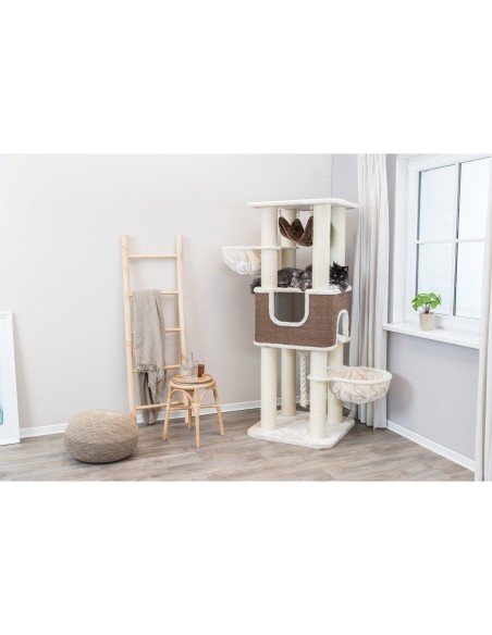 Poste Rascador XXL Humberto crema/marrón oscuro
