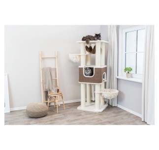 Poste Rascador XXL Humberto crema/marrón oscuro 2