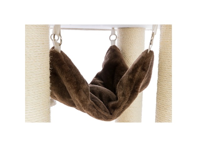 Poste Rascador XXL Humberto crema/marrón oscuro