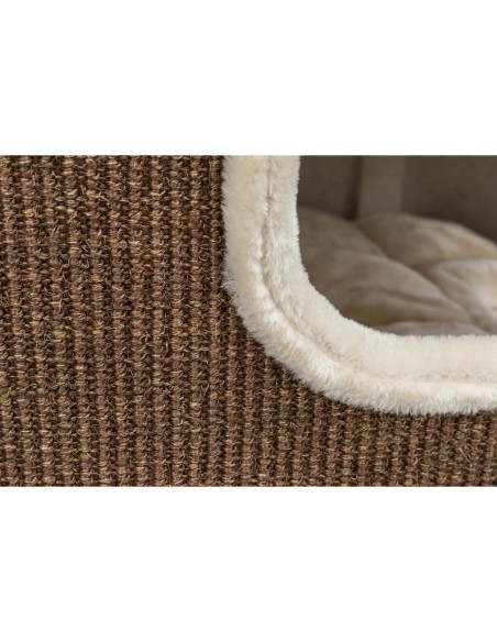 Poste Rascador XXL Humberto crema/marrón oscuro