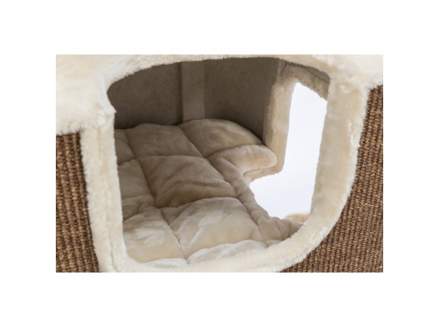 Poste Rascador XXL Humberto crema/marrón oscuro