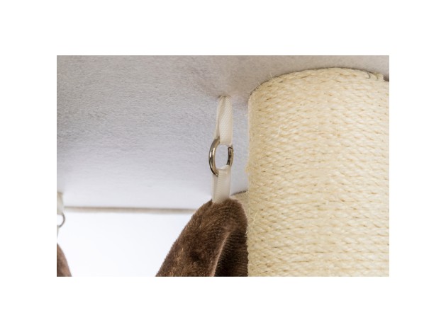 Poste Rascador XXL Humberto crema/marrón oscuro