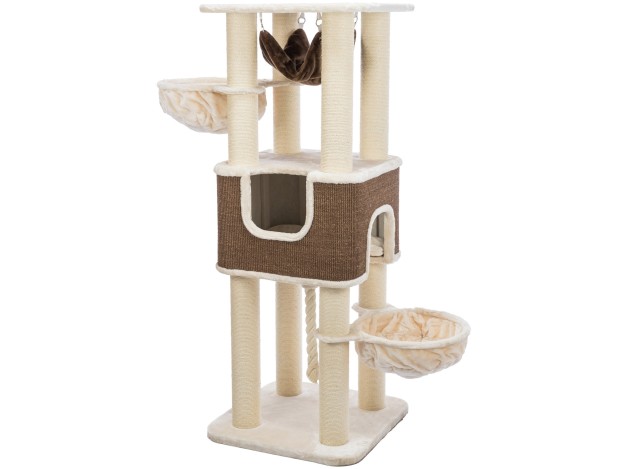 Poste Rascador XXL Humberto crema/marrón oscuro