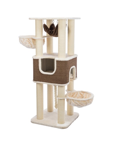 Poste Rascador XXL Humberto crema/marrón oscuro