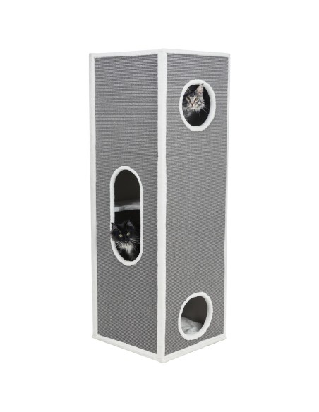 Torre Rascador XXL Stefano gris/gris claro