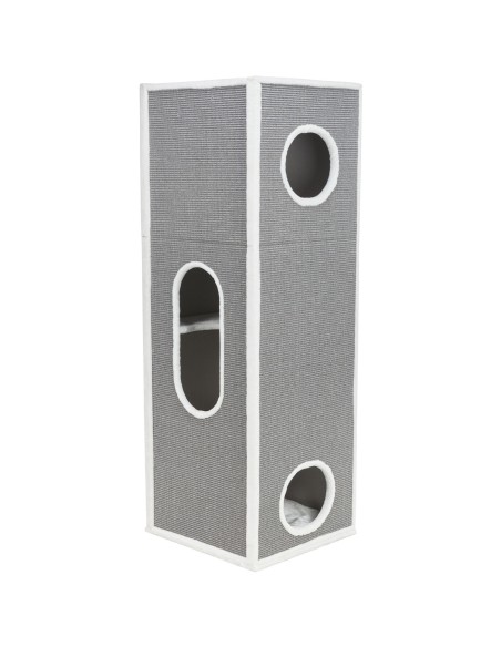 Torre Rascador XXL Stefano gris/gris claro