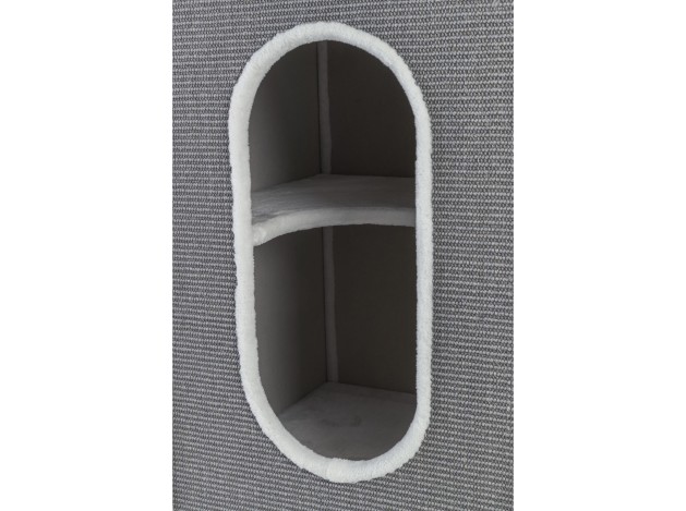 Torre Rascador XXL Stefano gris/gris claro