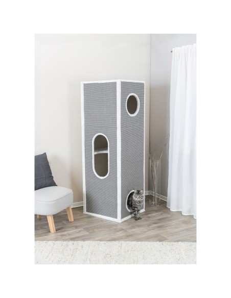 Torre Rascador XXL Stefano gris/gris claro