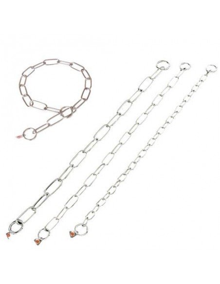 Collares inoxidables de cadena