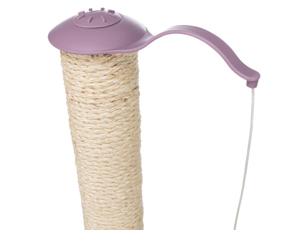 Junior Tabla Rascadora Huella natural/lila