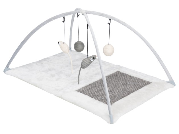 Junior Alfombrilla Rascadora gris/gris claro