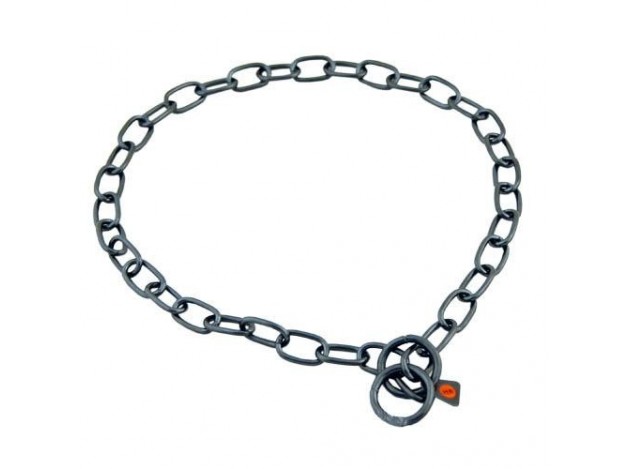 Collar Cadena Acero Inox Negro