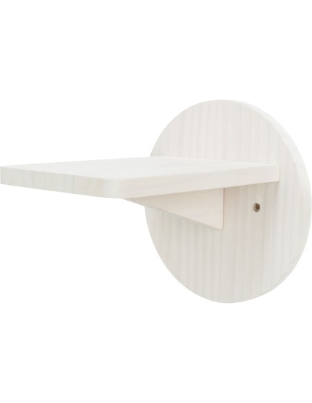 Peldaño de escalada para sujeción a la pared blanco