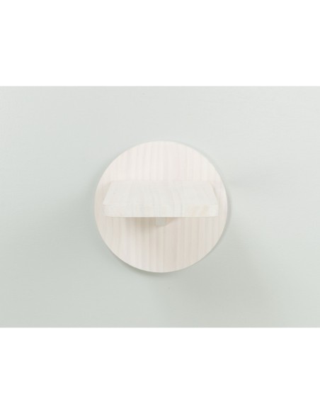 Peldaño de escalada para sujeción a la pared blanco