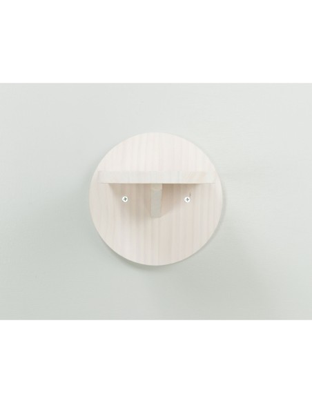 Peldaño de escalada para sujeción a la pared blanco