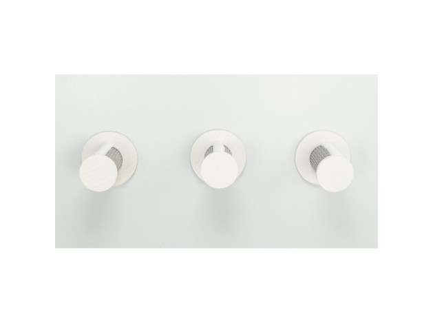 Set de pared 3 blanco/gris