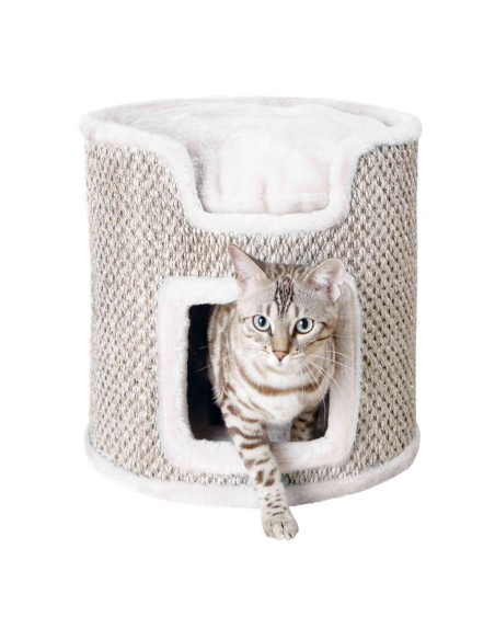 Torre Rascador Ria gris claro/verde lima