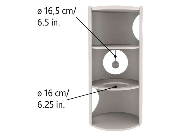 Torre Rascador Samuel natural/beige