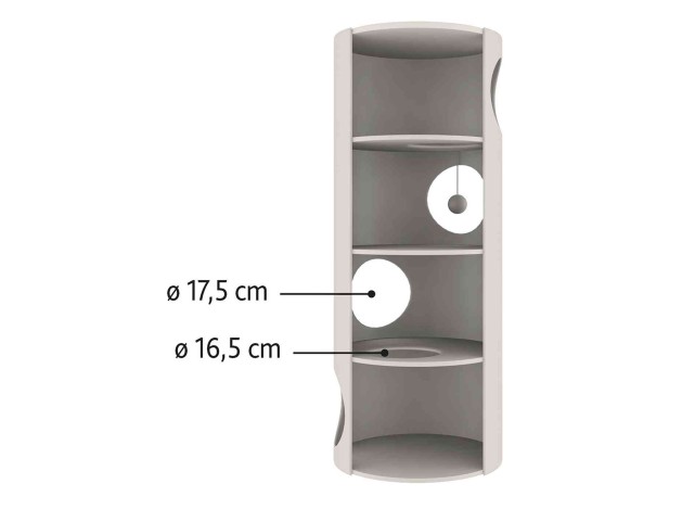 Torre Rascador Edoardo taupe/crema