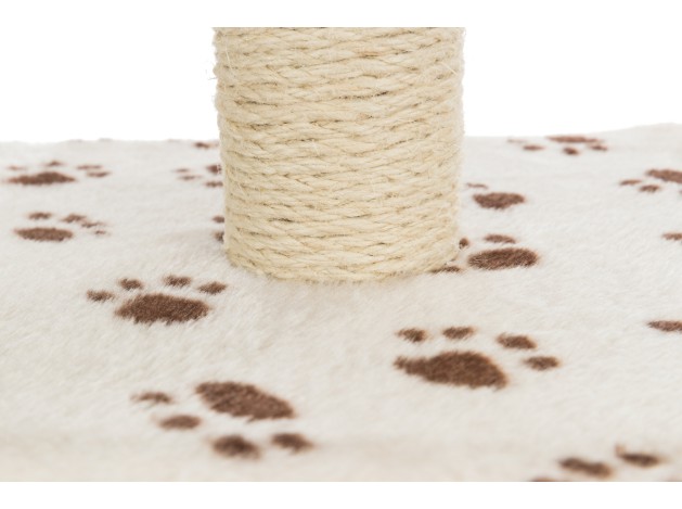 Junior Poste Rascador Zamora beige con huellas...