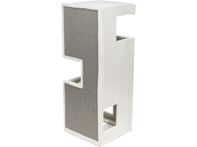 Torre Rascador Gerardo blanco/gris