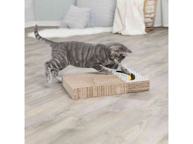 Tabla Cartón Rascadora blanco