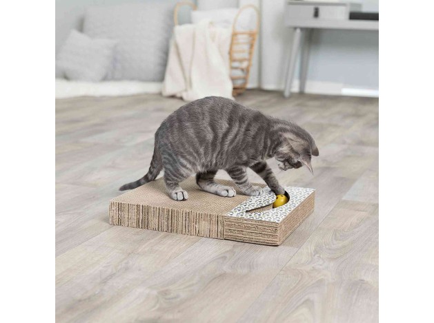 Tabla Cartón Rascadora blanco