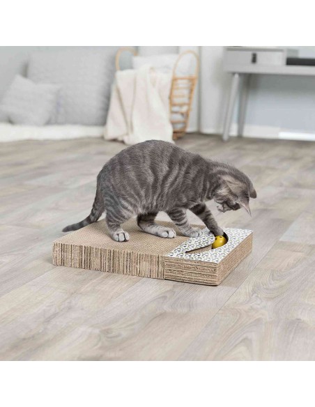 Tabla Cartón Rascadora blanco