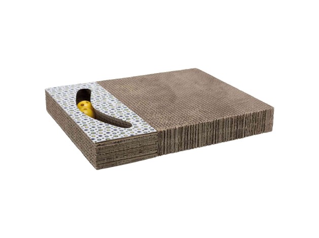 Tabla Cartón Rascadora blanco