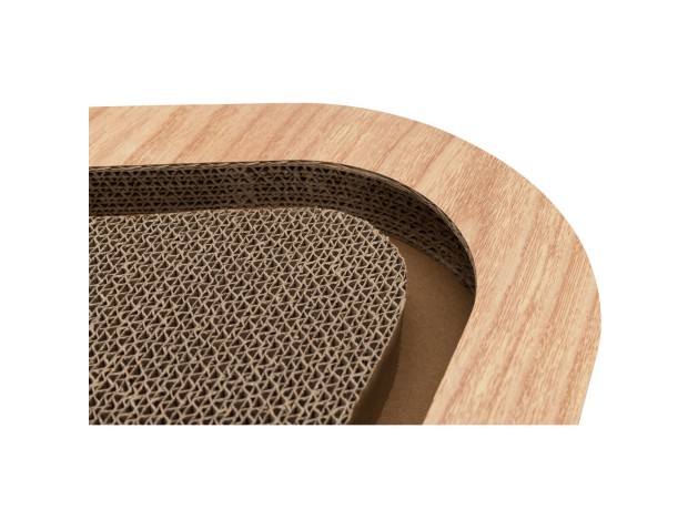 Tabla Cartón Rascadora marrón