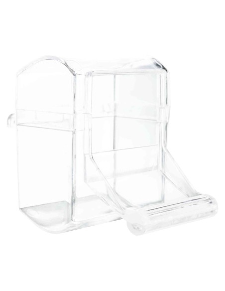 Comedero con Percha, Plástico - Pack de 4 unidades varios