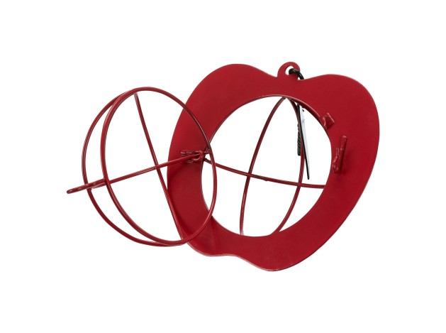 Comedero Manzana, para Frutas y Bolas de Grasa