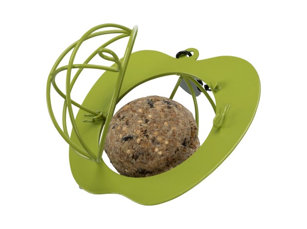 Comedero Manzana, para Frutas y Bolas de Grasa