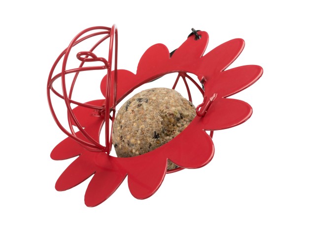 Comedero Flor, para Frutas y Bolas de Grasa