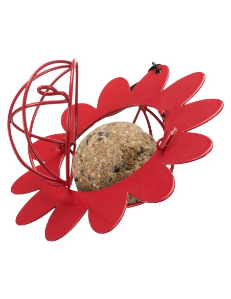 Comedero Flor, para Frutas y Bolas de Grasa