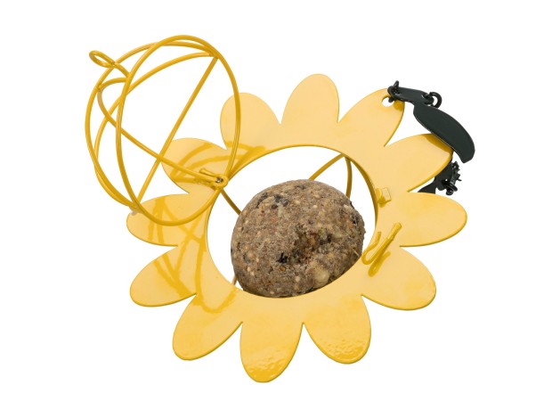 Comedero Flor, para Frutas y Bolas de Grasa