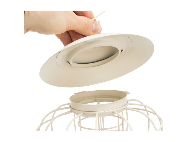 Soporte para bolas de grasa crema