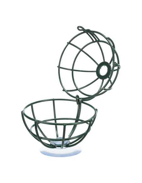 Soporte de bolas de grasa para el cristal de la ventana verde oscuro