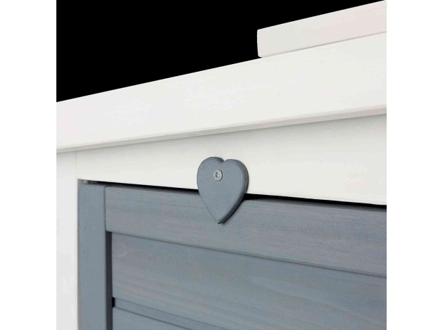 Casita Pequeños Mamíferos gris/blanco
