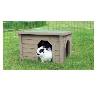 Casita Pequeños Mamíferos gris-verde 2