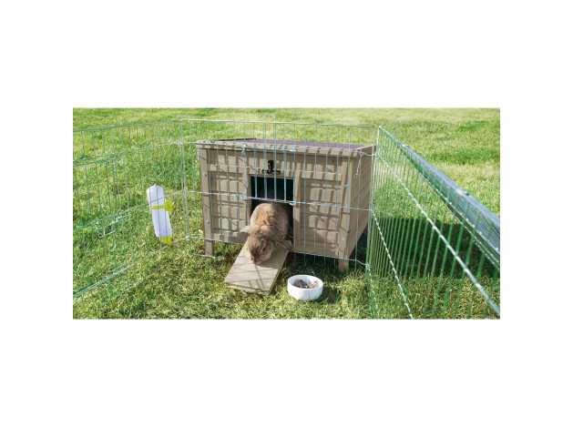 Casita Pequeños Mamíferos gris-verde