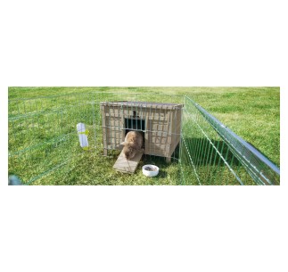 Casita Pequeños Mamíferos gris-verde 2