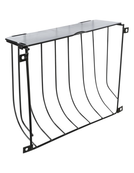 Porta Heno Atornillable - Pack de 3 unidades negro