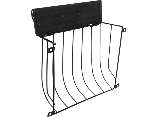 Porta Heno Atornillable - Pack de 3 unidades negro