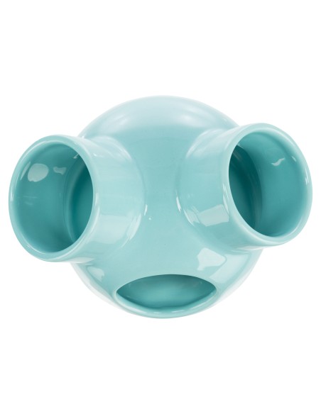 Casa de Cerámica con 3 entradas - Pack de 3 unidades turquesa