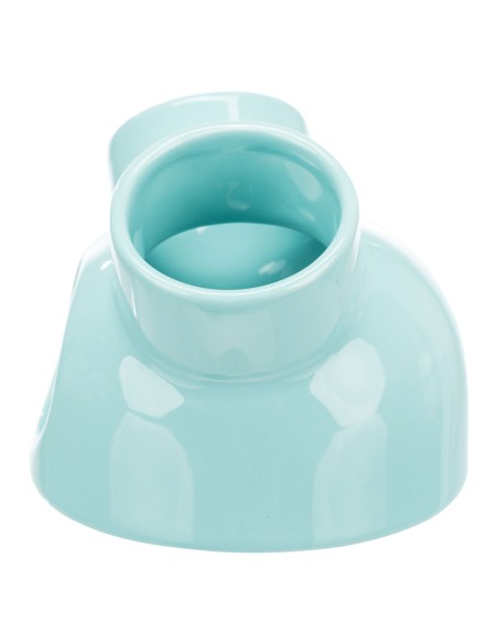 Casa de Cerámica con 3 entradas - Pack de 3 unidades turquesa