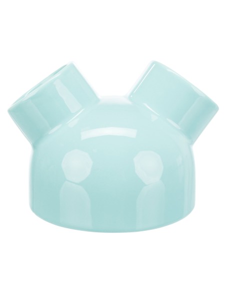 Casa de Cerámica con 3 entradas - Pack de 3 unidades turquesa