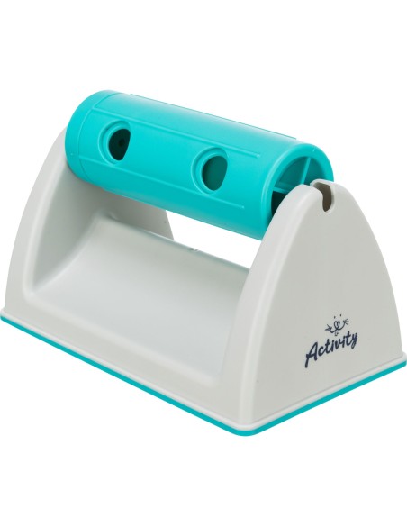 Rollo de snacks con soporte - Pack de 3 unidades gris/turquesa