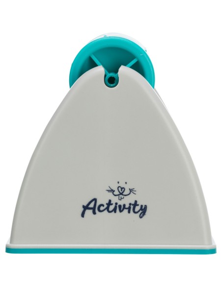 Rollo de snacks con soporte - Pack de 3 unidades gris/turquesa