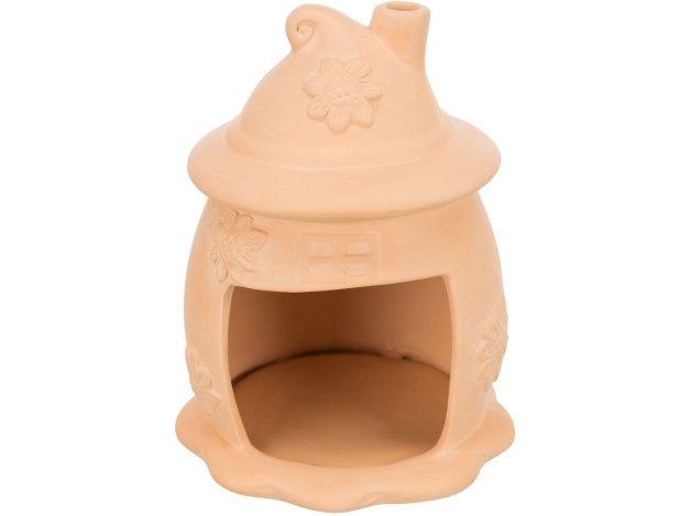 Casa de cerámica - Pack de 3 unidades terracota